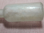 Старая парфюмерная бутылочка флакон высокий, клеймо, фото №10