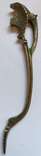 Старинная , бронзовая ручка ., photo number 2