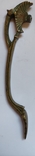 Старинная , бронзовая ручка ., photo number 6