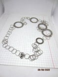Designer necklace silver 925, dowzhina 85 cm, photo number 4