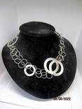 Designer necklace silver 925, dowzhina 85 cm, photo number 12