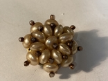 Beaded brooch (F6), photo number 2