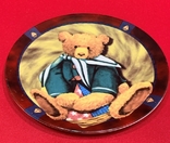 Decorative plate "Bear with a boat" Europe, photo number 4