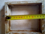 Кіот після реставрації 13 см х 11 см (рама сусальна 100 років), фото №8