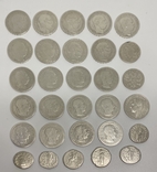 Лот срібних монет, фото №3