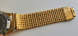 Позолоченые часы Сатурн механические 17 камней с позолоченным браслетом ссср., фото №9