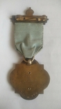 Масонская медаль знак награда 1937г. серебро, фото №5