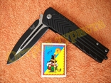 Тактический выкидной нож Benchmade с стеклобоем клипсой реплика, фото №4