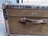 Старинный каретный чемодан, фото №8