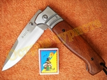 Нож тактический складной Buck с клипсой 27,5 см реплика, фото №4