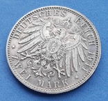 2 марки 1911 D Луитпольд Бавария, фото №7
