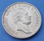 3 марки 1911 E Фридрих Саксония, фото №3