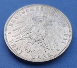 3 марки 1911 E Фридрих Саксония, фото №8