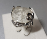Крупное кольцо "Тающий лед ", фото №3