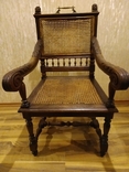 Дубовый старинный стул, фото №2