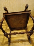 Дубовый старинный стул, фото №3