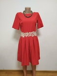 Платье миди Червона сукня Lakerta S M, photo number 2
