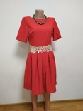 Платье миди Червона сукня Lakerta S M, photo number 5