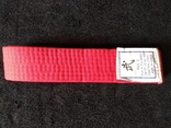 Пояс для кимоно Корея.Размер (S) длина-150см,ширина-4см., фото №2
