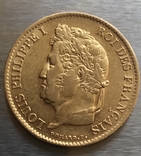 40 франков Франция. 1834, фото №3