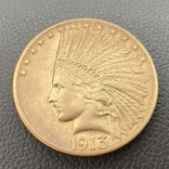 10 долларов 1913 г. США, фото №2