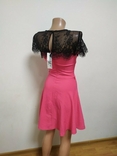 Lefon рожева сукня з мереживом 36 Турция Туреччина платье розовое с кружевом, фото №3