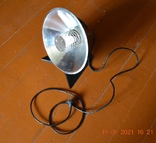 Ceramic round spiral heater EKU-0.5. Lamp for heating. Working. 1984., photo number 2