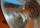 Ceramic round spiral heater EKU-0.5. Lamp for heating. Working. 1984., photo number 4