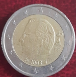 Бельгія 2 євро / 2008, photo number 4