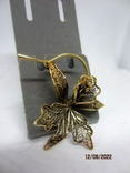 Filigree brooch, silver 800, gilding, 1960s, Vintage, photo number 2