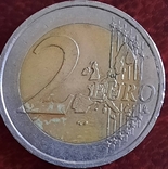 2 euro regular issue France (type 1) 2002, photo number 3