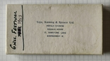 Toye, Kenning Spencer Ltd. оригінальна коробка від Steward RMIG за 1953 рік, фото №2