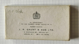 J. R. Gaunt Son Ltd. оригінальна коробка від Steward, фото №2