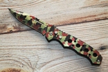 Выкидной нож Камуфляжная расцветка (1416), фото №2