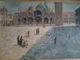 Італійський маляр поч.ХХст. Piazza San Marco, фото №5