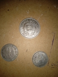 Монеты Лот из 3 монет серебро, фото №3