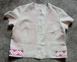 Блуза женская льняная 60- 70 года СССР, фото №3