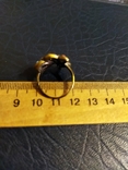 Ring with brown AB stones, photo number 4