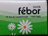 Hotel toilet soap Febor (France, weight 15 grams), photo number 4