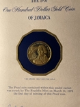 Ямайка 1976 Адмирал Г. Нельсон Вес 7.83 гр. Проба 900, фото №3