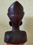 Antique wooden statuette of the Egyptian pharaoh, photo number 4