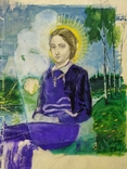 22. Yakutovich Georgy. St. Alexandra. Silhouettes. 1950s, photo number 4