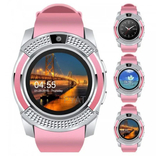 Умные смарт-часы Smart Watch V8. Цвет: розовый, фото №9