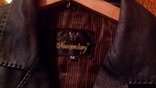Мужская кожаная куртка 56 р, фото №7