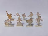 Фигурка Ссср набор полный комплект музыканты стиляги джаз бэнд 1966-68 год игрушки Сс, фото №4