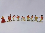 Фигурка Ссср набор полный комплект музыканты стиляги джаз бэнд 1966-68 год игрушки Сс, фото №6