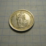 1/2 франка 1969 р.Швейцарія., фото №5