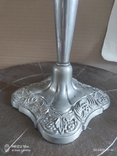 Candlestick for three candles, silver-plated., photo number 6