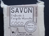 Natural toilet soap Coco (France, weight 100 grams), photo number 4