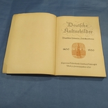 Deutsche Kulturbilder 1400-1900. Немецкая культура. Альманах + Вклейки Третий Рейх 1936 г, фото №3